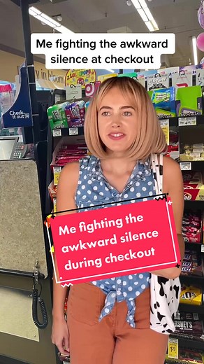 Awkward Checkout Silence: Relatable Struggles