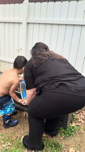 Setting up our garden with @menards to give the children a little peace in the chaos ❤️ #autism