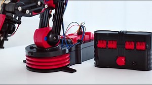 Factory Wholesale Wireless Robotic Arm Engineering Kit Remote Control Robot Building Toys Stem Science Kit for Kids