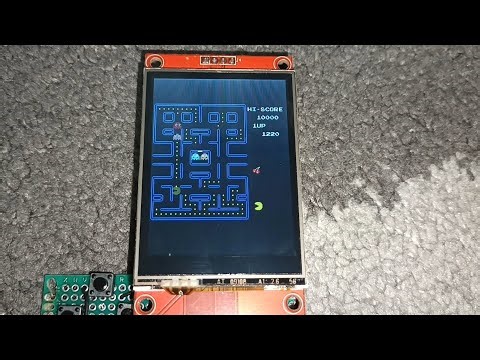 PACMAN GAME STM32 TFT ILI9341 SPI STM32F401
