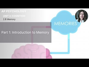 Unit 2B Part 1 Introduction to Memory (Updated 2025)