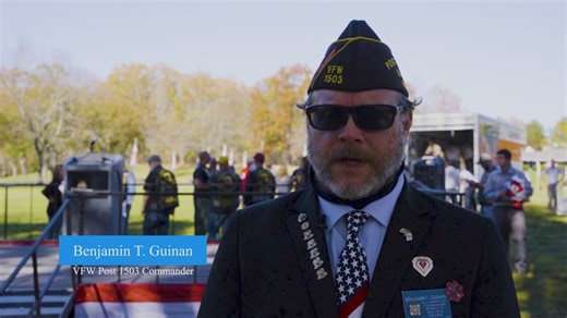 2024 Veterans Day Wreath Laying Ceremony at the National Cemetery at Quantico