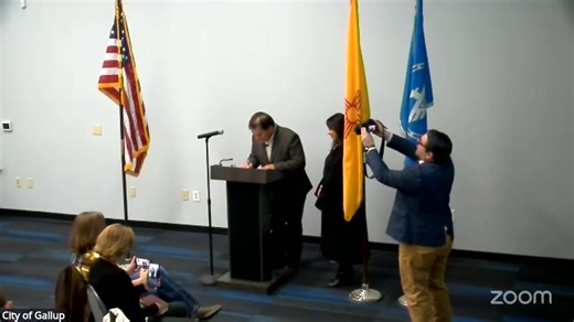 Swearing-In Ceremony #2, December 31, 2025 | City of Gallup, New Mexico Government