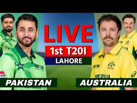 Pakistan vs Australia Live - 1st T20I | PAK vs AUS Live | Score & Commentary