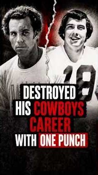 Destroyed His COWBOYS Career With One Punch! #dallascowboys #nfl #shorts