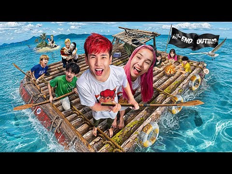 HI-END | High-end outing "100 people" on a private raft!! (Returned to find bad news, but we'll f...