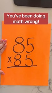 59K views · 61 reactions | Genius math hack #reels #math | At Home with Jennie and Nick | Facebook