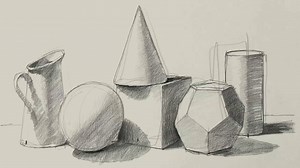 Harrington College of Design Art 101 Perceptual Drawing — Shading or Rendering