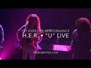 H.E.R. Performs "U" Live for First Time Ever