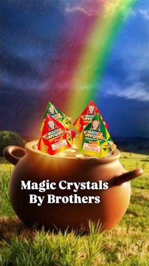 Magic Crystals by Brothers #pyro #fireworks #safeandsane #stpattysday