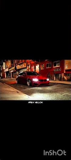 Red BMW M4 F80 Parano Night Edit🔥❤️🌙 Aggressive beast glowing in the dark! M4 fans, drop a❤️ below👇