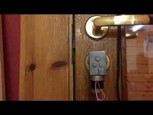 Automatic doorlock - Arduino controlled 3D printed