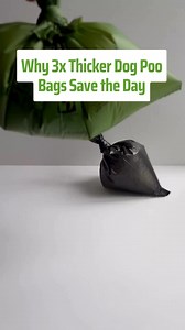 It’s all good… Until your poo bag doesn’t hold up. The normal plastic poo bags? They rip. They leak. They leave regrets. That’s why ours are 3x thicker. They’re strong, clean, and compostable in 3 months. No plastic guilt. No gross surprises. It’s just a better way to do the dirty job. | Oh Crap