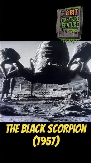 The Black Scorpion (1957) #giantmonster #sciencefiction #bmovie
