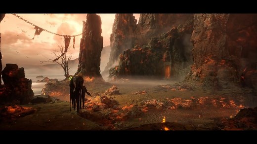 2K views · 76 reactions | Abanob Atef shared a breakdown of the God of War-inspired Dark World scene, explained how he set up a custom moss shader and a burned fire decal, and showed how he used the EasyFog plug-in. Read the interview: https://80.lv/articles/see-how-to-make-custom-moss-shader-burned-fire-decal-in-unreal-engine-5/ | 80 Level | Facebook