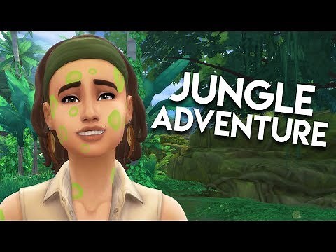 FIREFLY ATTACK // The Sims 4: Jungle Adventure #2