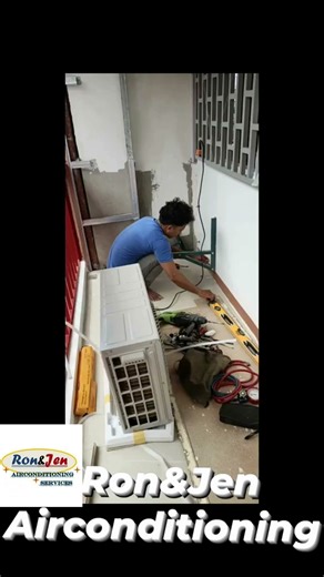 1.5HP LG IBA Model Split type Airconditioning unit and installation done.