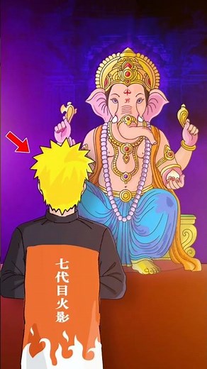 Ganesh Utsav in Anime🤩🔥 ft. ‪@Kuragami_YT‬