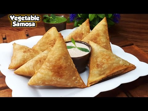 Quick And Easy Samosa Recipe | Easy Vegetable Samosa | Traditional Samosa Recipe | By Food Mania