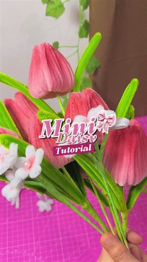 Flower Bouquet Tutorial with Fuzzy Wire Techniques