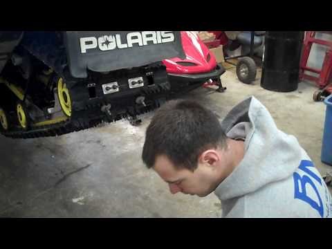 How to Change Your Hyfax on Your Snowmobile.