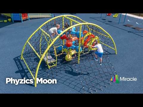 Phyzics® Moon Climber | Net Climbing Playground Equipment for Active Play