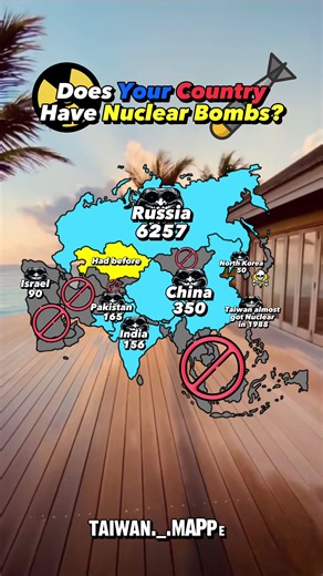 Does Taiwan Have Nuclear Bombs? Exploring the World Map