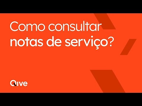 Como consultar Nota fiscal de Serviço?