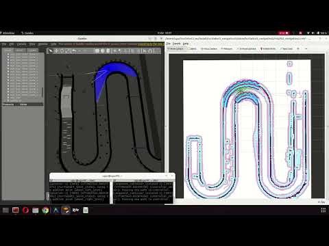 Teknofest İnsansız Kara Aracı Yarışması 2025 Parkurunda Kısmi Navigasyon! (ROS 2 Humble)