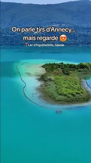 Le Lac d'Aiguebelette, l'un des lac les plus chauds de France. #savoie #annecy #nature #lake