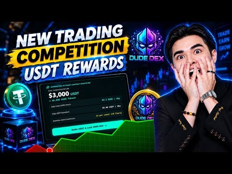 DUDEDEX NEW CRYPTO TRADING COMPETITION USDT