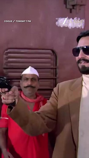 62K views · 617 reactions | #AmitabhBachchan storms into the frame as Iqbal, the fearless coolie with a heart of gold. As his fellow workers face injustice, he rises like a hero; undaunted, unstoppable, and unapologetically heroic.​ Watch #Coolie, tonight at 7:00 PM. Only on #ZeeClassic.​ #HindiCinema #RetroBollywood #OldIsGold #HindiMoviesFans #ClassicHindiFilms #GoldenAgeOfHindiCinema #Movie #WohZamanaKareDeewana | Zee Classic | Facebook