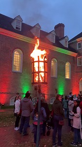 We’re moments away from our annual Yule Log Celebration. Watch live starting at 5:30 p.m. at https://www.wm.edu/yulelog | William & Mary