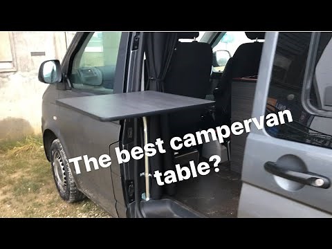 The Best Table For Your VW Transporter or Campervan