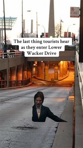 Mike Zoller on Instagram: "The fear this road strikes in so many. Yet, it’s so easy and convenient. #chicago #wackerdrive #lowerwacker #chicagostreets"