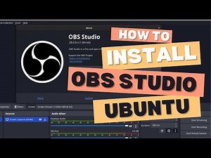 How to Install OBS Studio on Ubuntu 24.04 | Complete Guide for Streaming & Recording