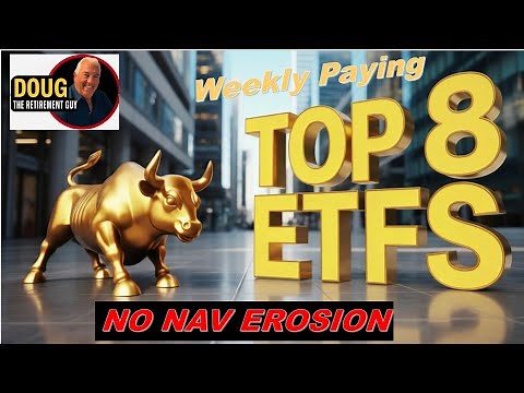 Top 8 Weekly-Pay ETFs with No NAV Erosion and potential High Yields