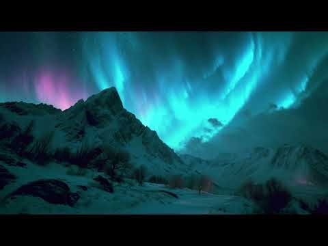 Ethereal Ambient Music for Sleep & Relaxation | Snowy Mountain Soundscape