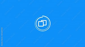 Copy File Outline Icon and Symbol. Document sheet icon . copy icon.