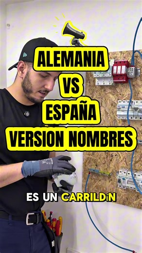 En Alemania no se llama carril DIN. Se llama HUTSCHIENE 🧢 Y no es casualidad: si lo miras de lado, tiene forma de sombrero. Pequeñas curiosidades que descubres cuando trabajas fuera… y que también forman parte del oficio. #Alemania #Electricidad #CuriosidadesEléctricas #CarrilDIN #ElectricistaEnAlemania