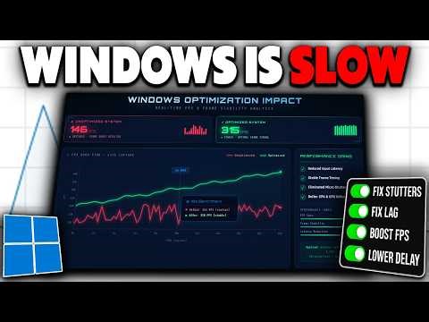 Windows 11 Debloat Guide 2026 – Boost FPS, Fix Stutter & Remove Everything
