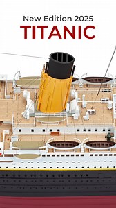 The wait is over: the new Titanic Edition 2025 is ready to set sail! The legend of the seas has evolved, and is even more fascinating: a unique reproduction, enriched and updated with details and innovations never seen before. 👉 Don't miss the chance to add it to your collection: shop now in the online store and, if you haven't already done so, sign up for our newsletter to take advantage of exclusive benefits and dedicated promotions! 📌 Shipments will start on 7 January 2025 _________________