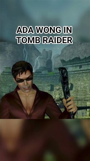 Ada Wong in Tomb Raider Legends #re4 #shorts