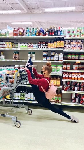 grocery day 🛒 #splits #flexible