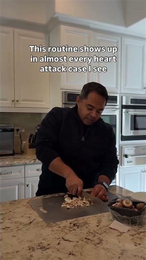 In my experience, most heart attacks start with this routine👇🏼