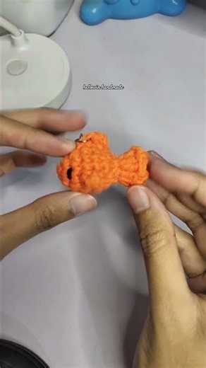 crochet fish #easy #crochet #keychain #tutorial #diykeychain #diy #amigurumi