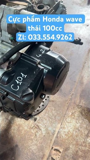 Original Honda Thai Wave 100cc engine block #engineclearance #dream100 #wave100 #wavethai