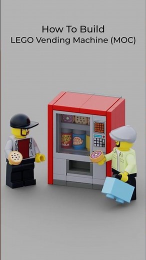How to build a LEGO Vending Machine (MOC)