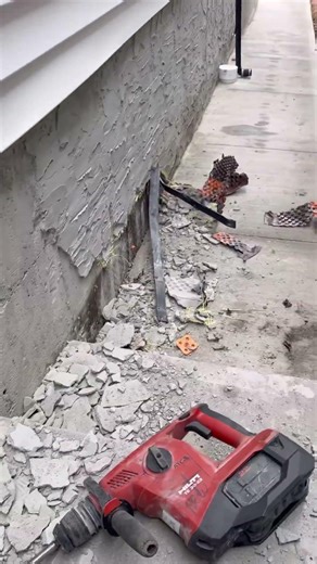 This Parging Had to Go 😳 (Removal Process) Alta Exterior Ltd | 📱 (780) 977-6863