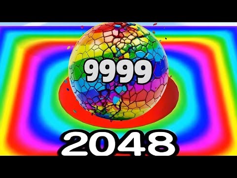 Satisfying 🎯 Ball run 2048, 4096k, 8192 (ABC 🏀 = 16384)🆚 Merge Watermelon run 2048 Gameplay Epic 31